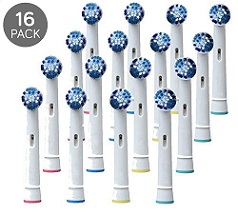  16 opzetborsteltjes voor je Oral-B elektrische tandenborstel!