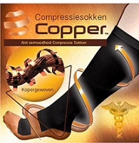 Copper Compressie Sokken  