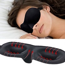 Deluxe 3D Slaapmasker om uitgerust wakker te worden 
