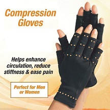Therapeutische compressie handschoenen 