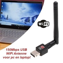 Usb Wifi antenne voor pc en laptop!